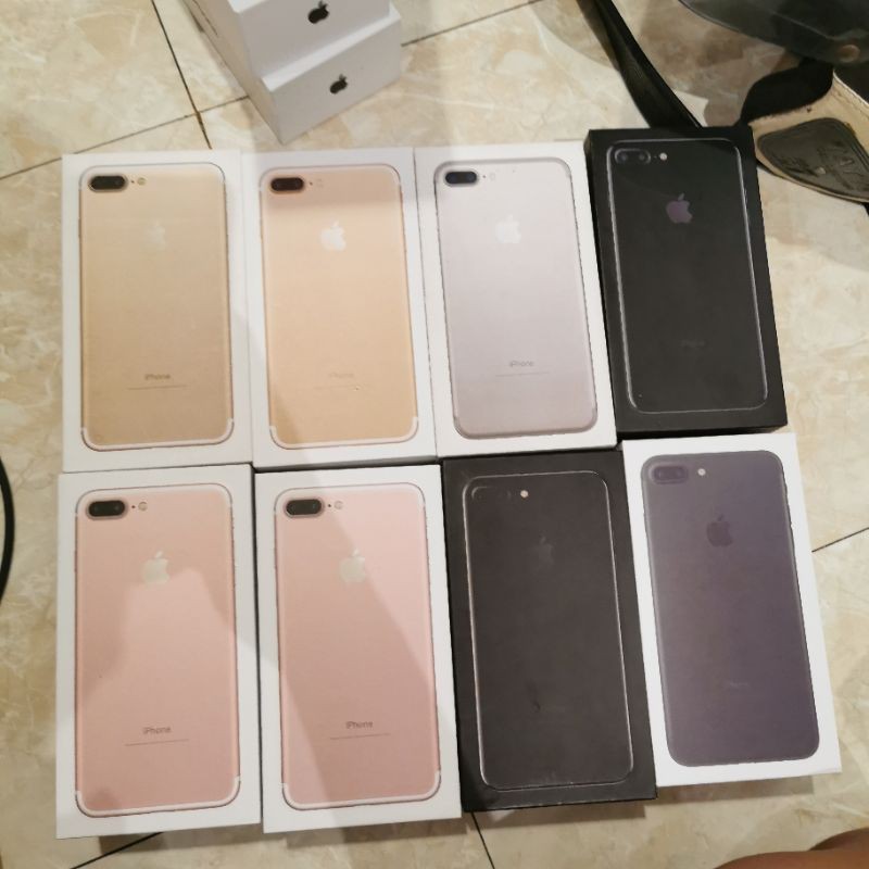 

Dus Box Kotak iPhone 7 Plus Silver Red Black Rose Gold Silver