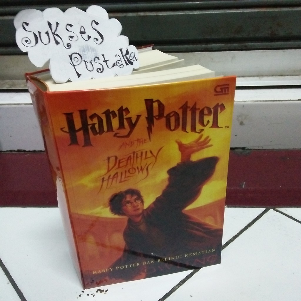 Jual NOVEL HARRY POTTER BAHASA INGGRIS JILID 7 HARRY POTTER DAN