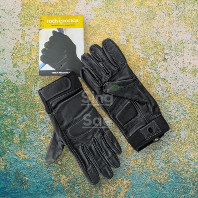 sarung tangan ROCK EXOTICA climbing/sarung tangan panjat tebing/sarung tangan kulit motor