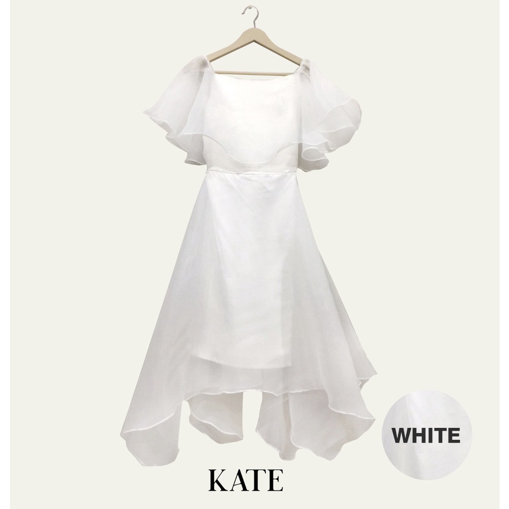 Kate Dress - Organza Dress Baju Pesta Kondangan Bridesmaid