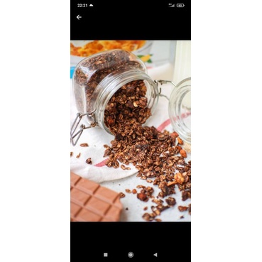 

Dark Choco Crunch Granola 100 gr