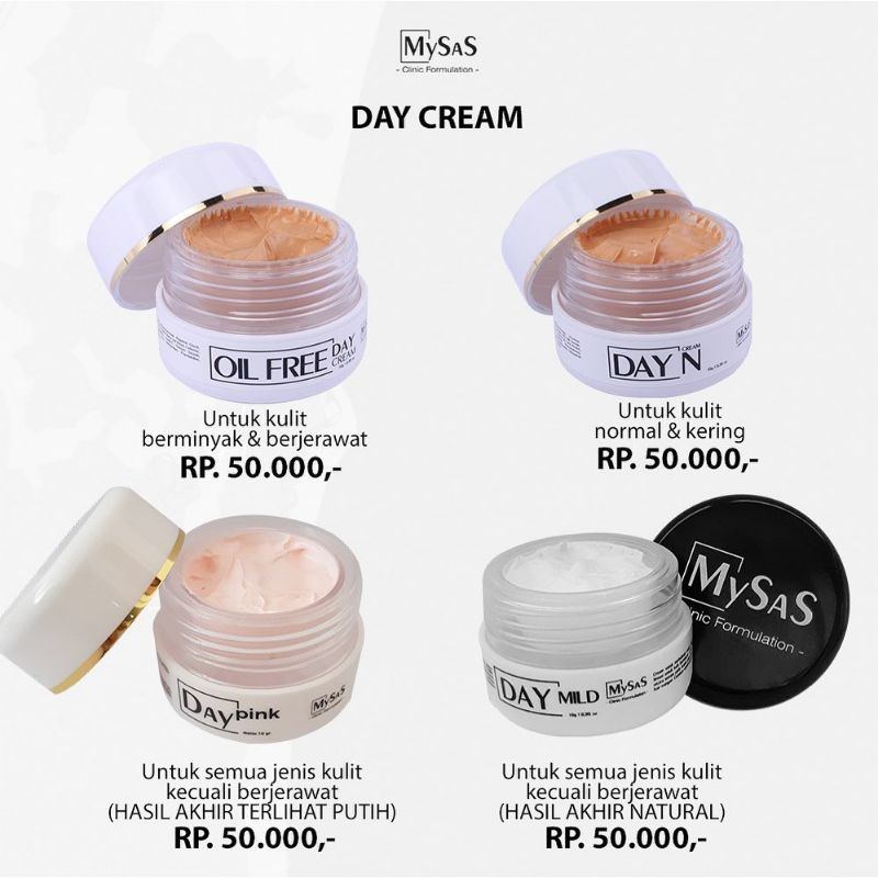 MYSAS DAY CREAM