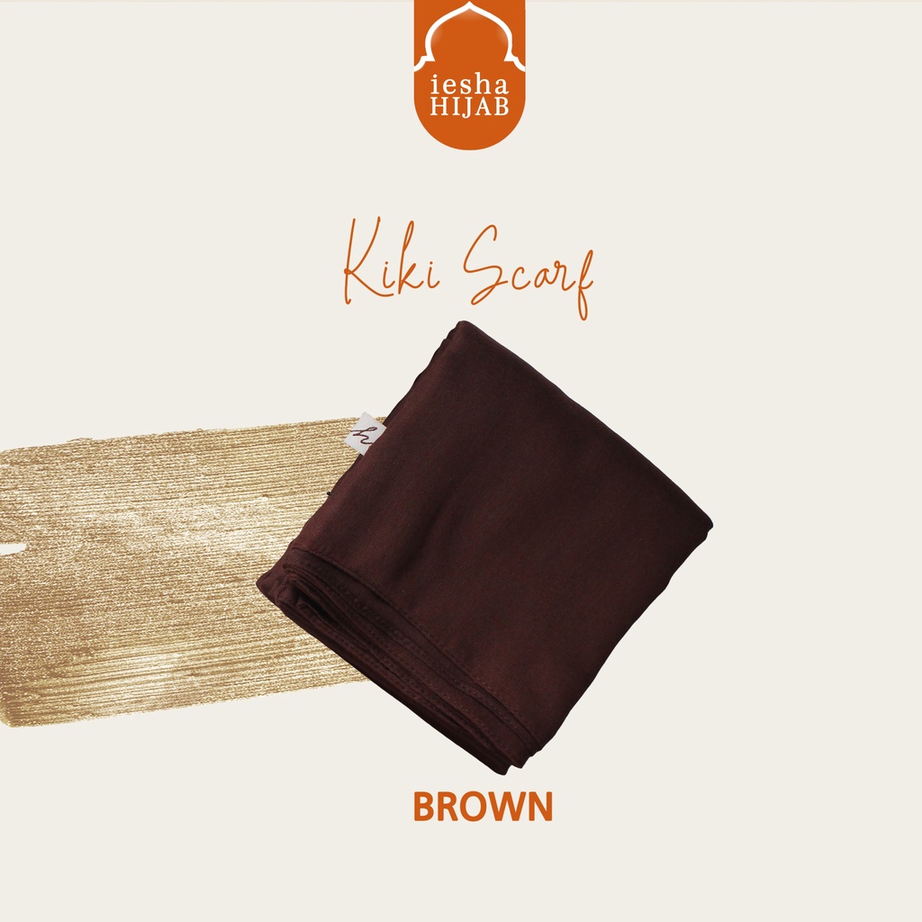 JILBAB SEGIEMPAT TERACOTA,MERAH BATA,ORANGE TUA, KATUN,MURAH,BISA DROPSHIP,MUDAH DIBENTUK,COD-BROWN