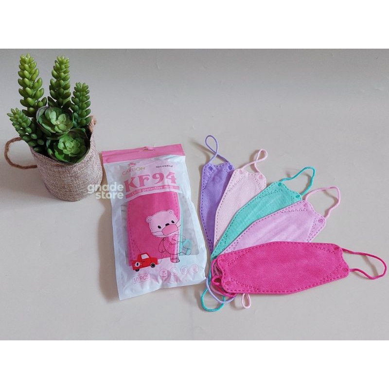 Masker Anak KF94 Careion Rainbow