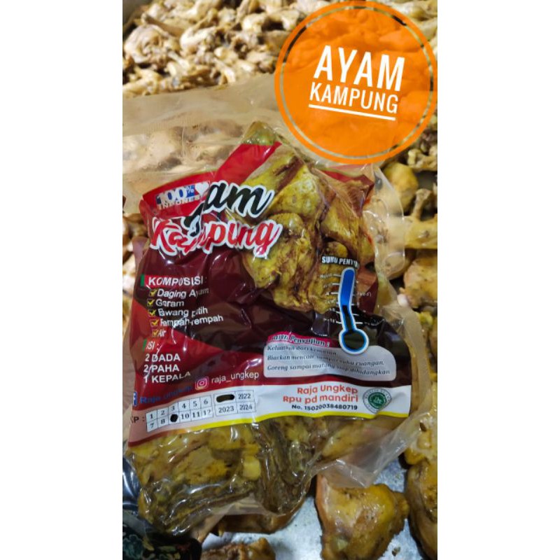 

ayam kampung ungkep/raja ungkep 1 ekor