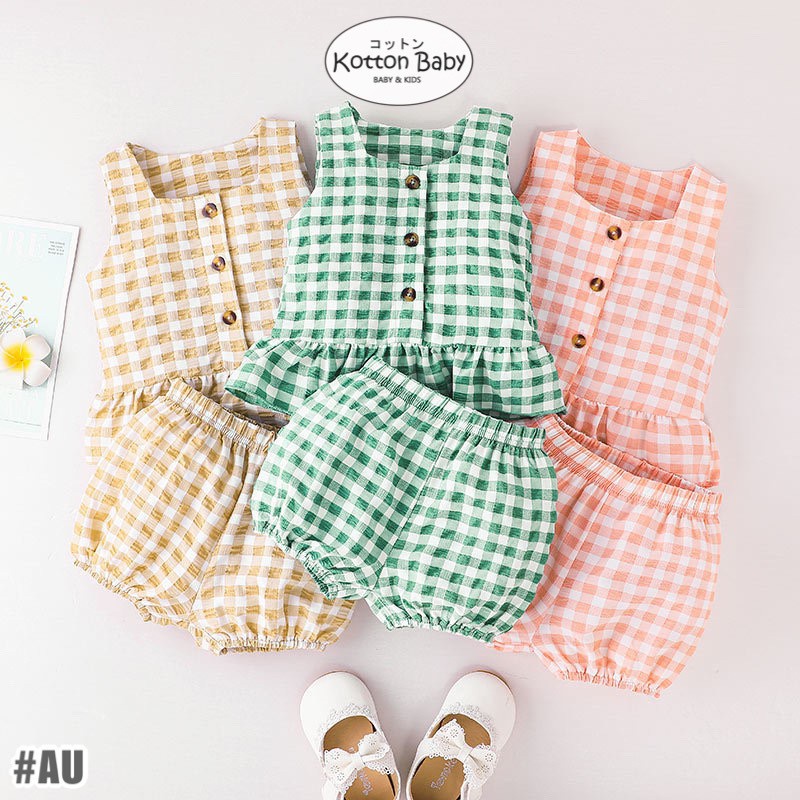 0-2 thn || SETELAN ATASAN + CELANA PENDEK (1 set) ANAK CASUAL BAJU catalog XMY AU