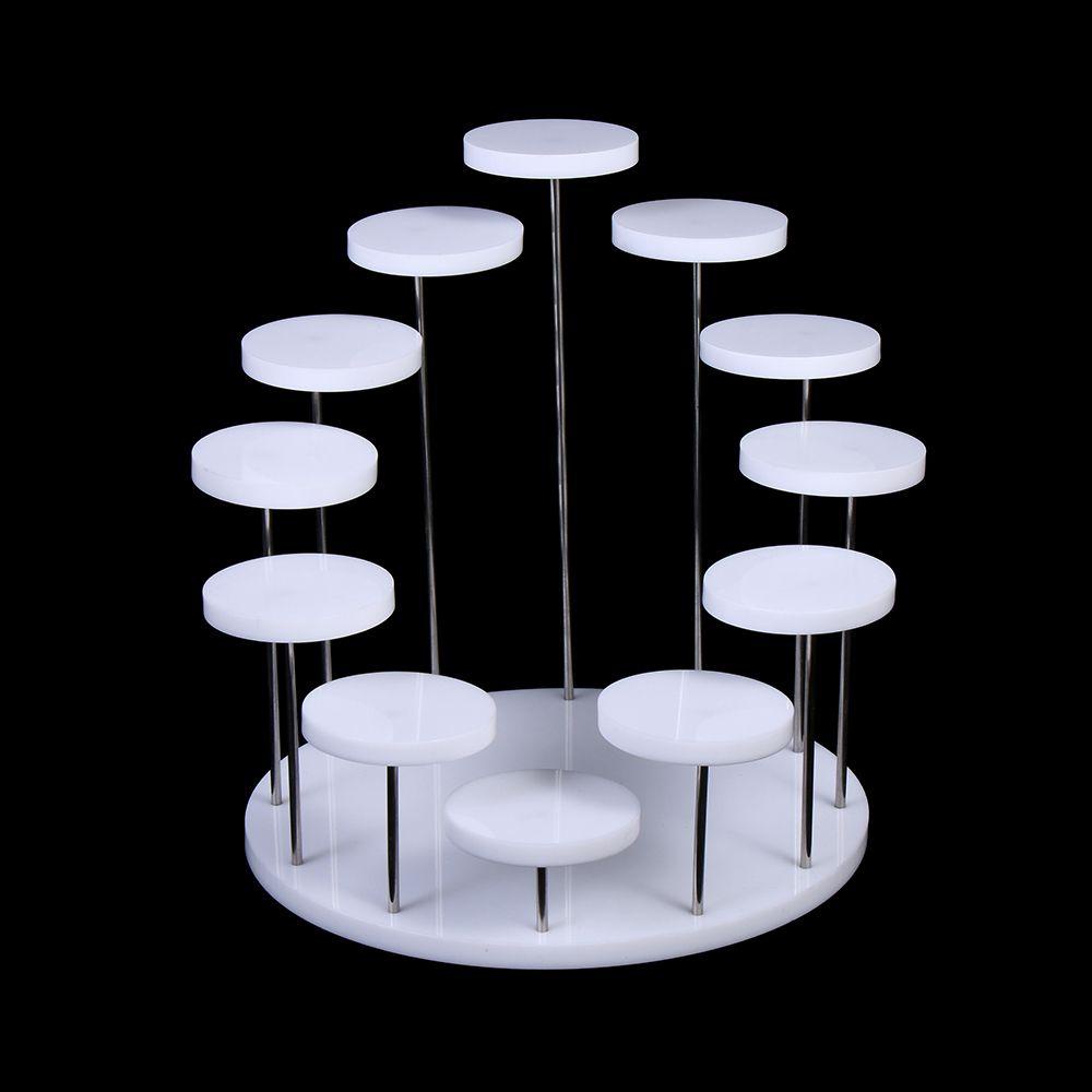 Suyo Acrylic Display Stand Dekorasi Pesta Showcase Holder Cupcake Stand