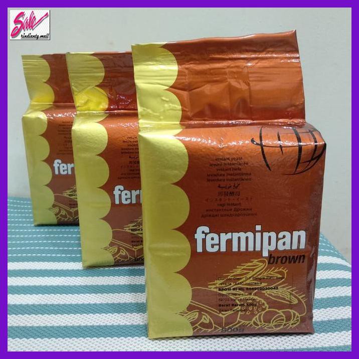 

Giragi- Ragi Instant Fermipan Brown 500Gr -Makanan-Minuman.