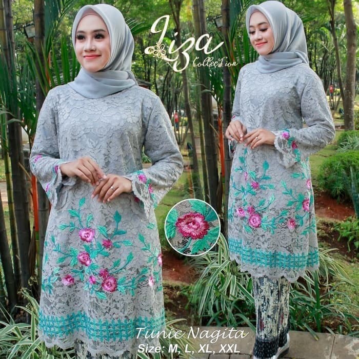 set kebaya kurung nagita berkualitas