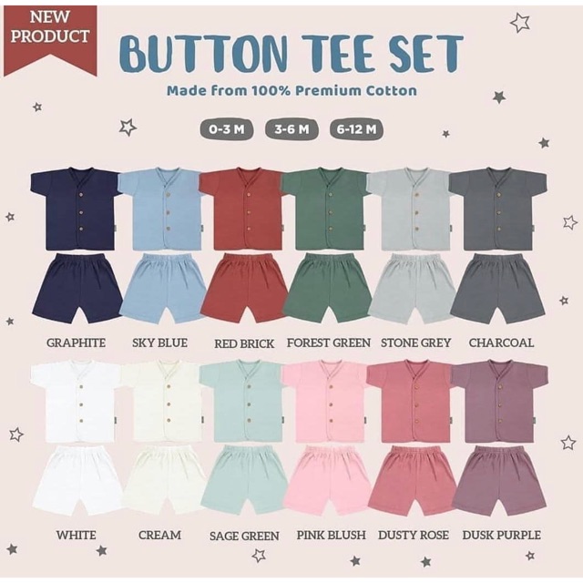Little palmerhaus button set
