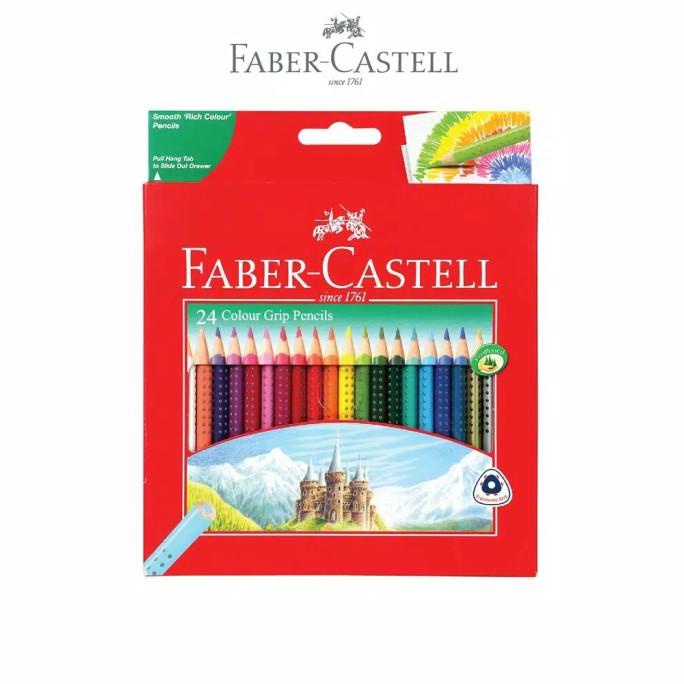 

Pensil Warna Faber Castell Grip 24 Warna Slmh5