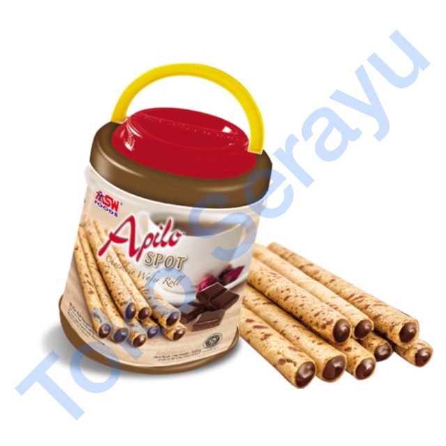Apilo Spot Wafer Roll Chocolate