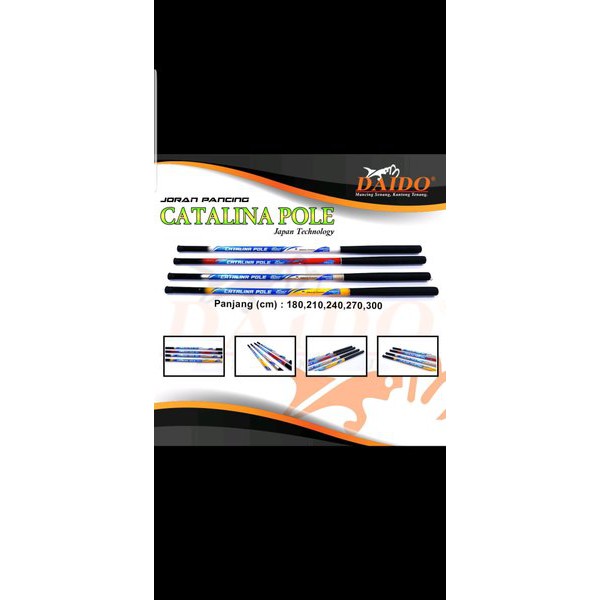 joran tegeg murah daido catalina 270