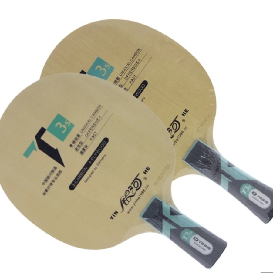 KAYU BET TENIS MEJA PINGPONG YINHE T3s KAYU CARBON OFF MURAH MANTAB