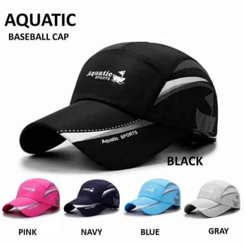 Topi Aquatic sport - topi olah raga - topi baseball -topi sport