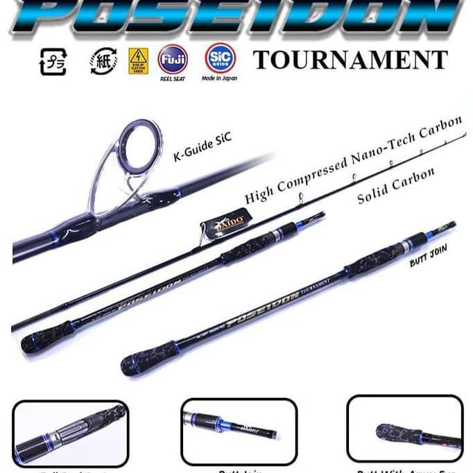 Joran Light Jigging Daido Poseidon 1,8M/180 Pe 1-3