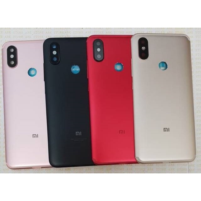 Backdoor Back Casing Back Cover Tutupan Baterai Belakang Xiaomi MiA2 Mi6x Mi A2 Mi 6X