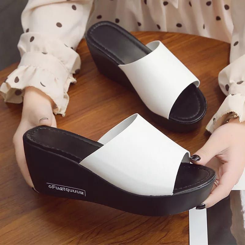 sandal wedges/sandal wanita wedges/sandal wedges terbaru