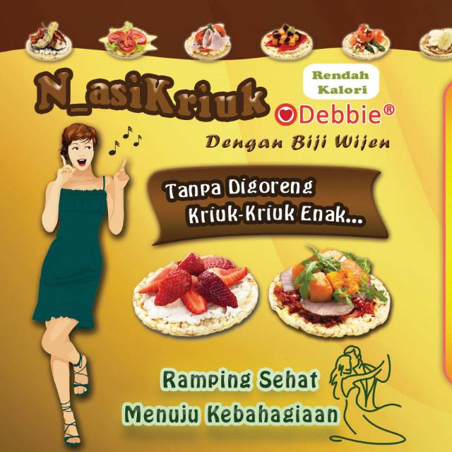 

Khusus Pesan Pk Go-send / Grab 1 dus isi 25 bungkus Nasi Kriuk