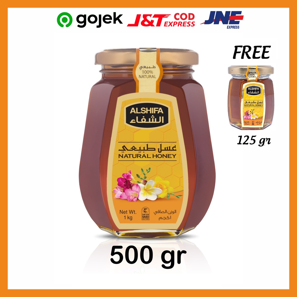 

madu al shifa 500 gram PROMO Free 125 gr / Madu import ORIGINAL