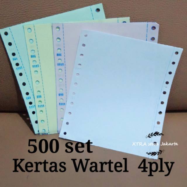 

Kertas WARTEL/ DPH 4ply