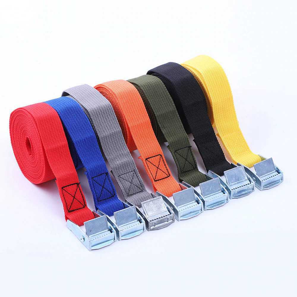 (100% BARANG ORI) XhaoR Tali Strap Pengikat Barang Cargo Belt 2 Meter x 2.5 cm - XR2