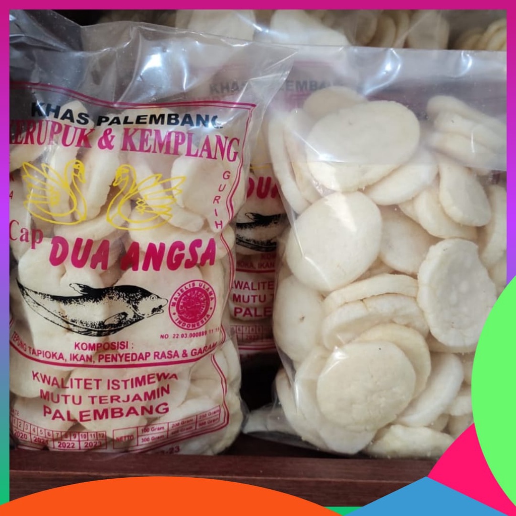 

Kemplang Palembang Dua Angsa 250 Gram By Naga Mas Kualitas No.03 Enak