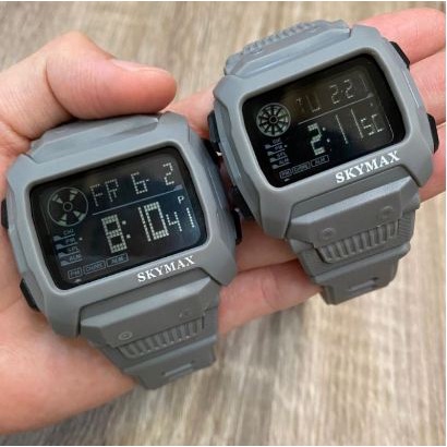 BISA COD jam tangan COUPLE PRIA &amp; WANITA Original SKYMAX 1815 MILITARY BISA BERENANG