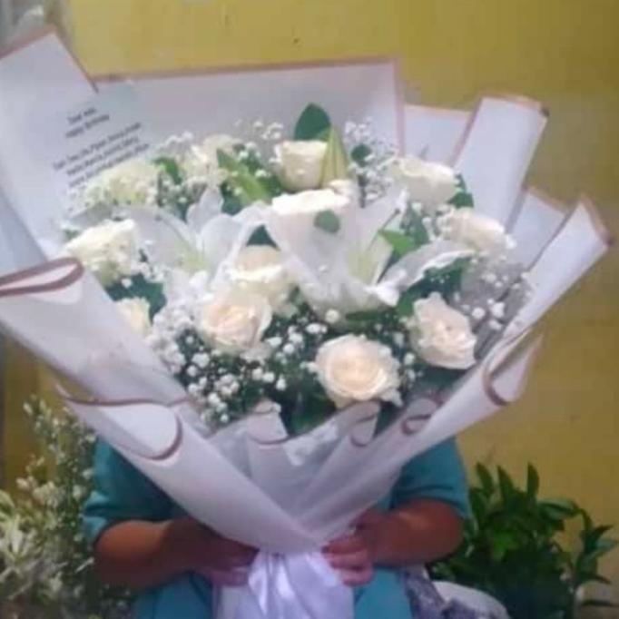 

BUKET BUNGA SEGAR/WANGI /KADO ULTAH/WISUDA/ANNIVERSARY/VALENTINE. DG654EAFVD