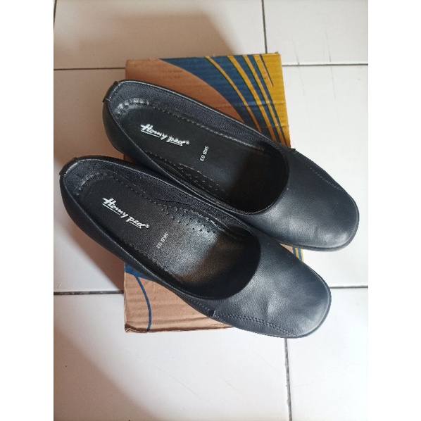 SEPATU PANTOFEL HITAM WANITA HOMYPED SKB 03 SIZE 36 / Sepatu Pantofel Wanita Hitam