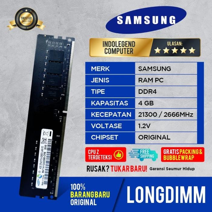 Ram Samsung Ddr4 4Gb Pc2666 Longdim