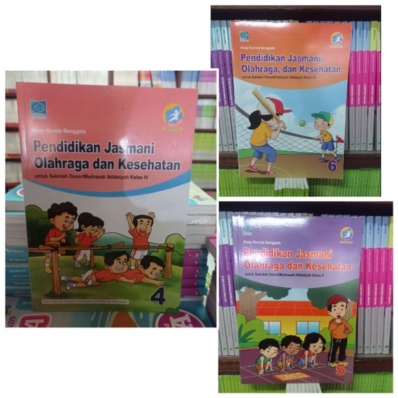 Buku PJOK Kelas 4 5 6 Revisi K13 Grafindo Pendidikan Jasmani Olahraga dan Kesehatan Kelas 4 5 6 Graf