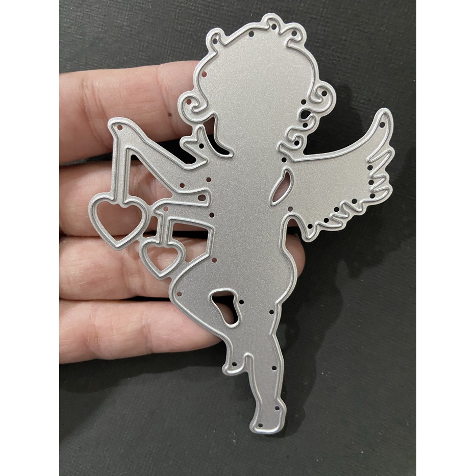 Cutting dies cupid alat potong scrapbook embossed tools DHPATTERN