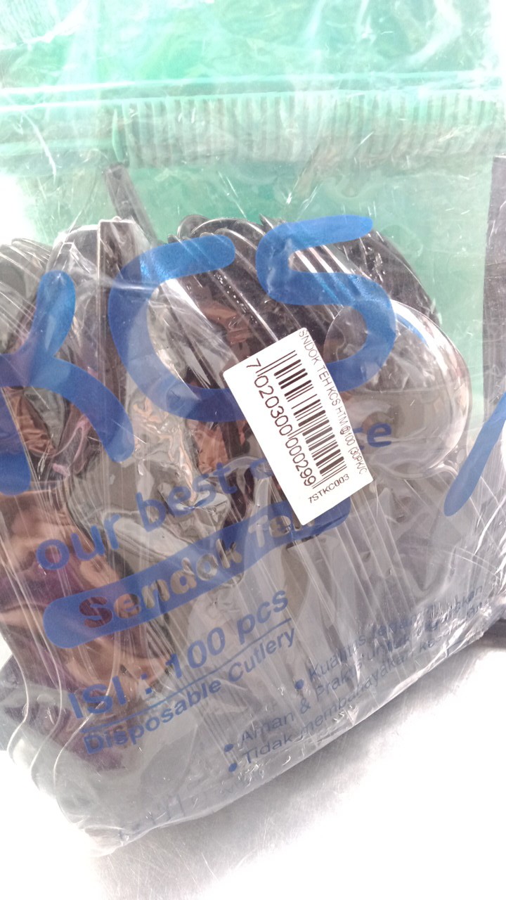 Sendok Teh Kcs)(100 Pcs)