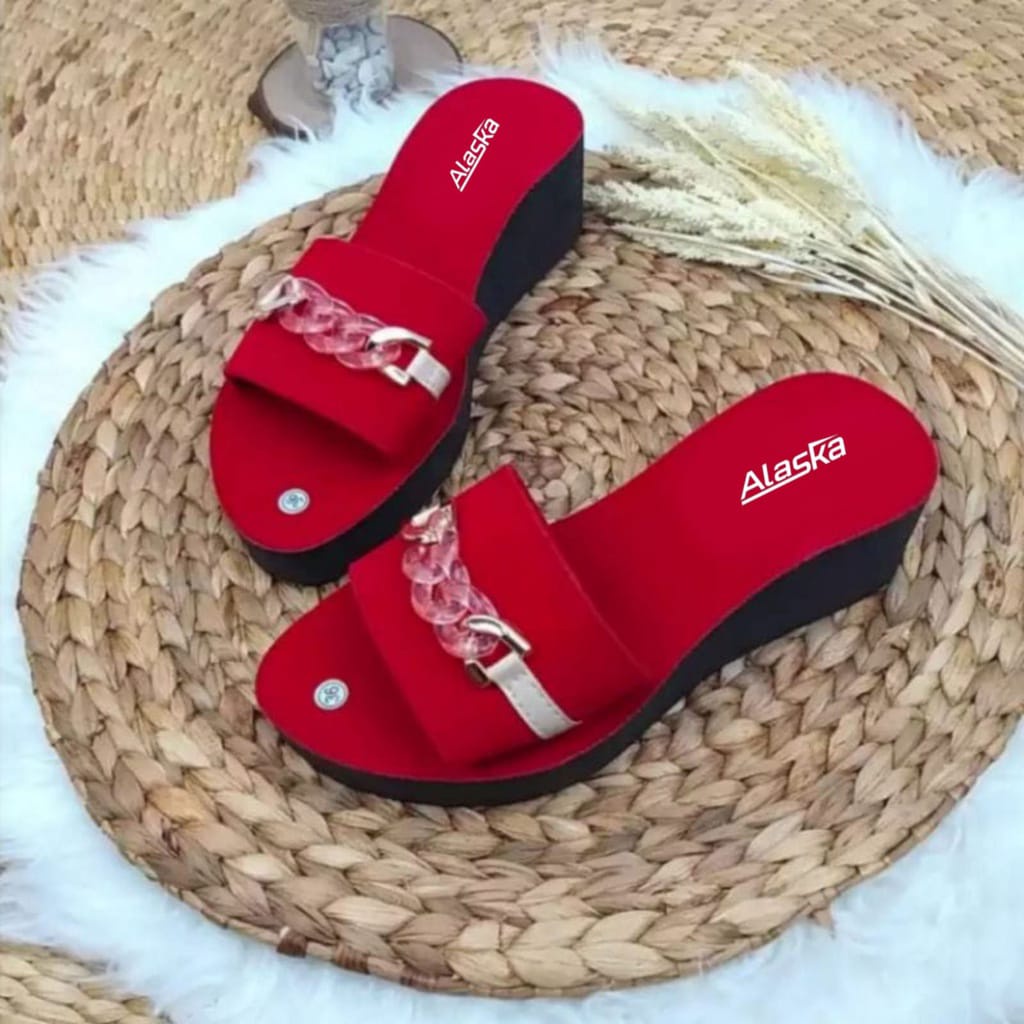 Sandal Perempuan Dewasa Sandal Wanita Wedges Dewasa Terbaru