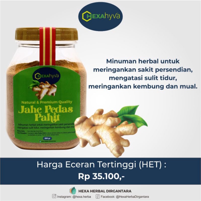 

jahe pedas pahit 250gr natural & premiumquality