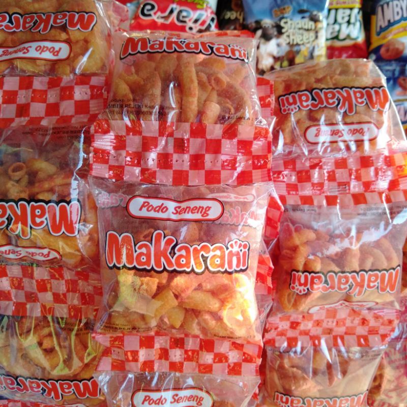 makaroni pedas renteng/renceng