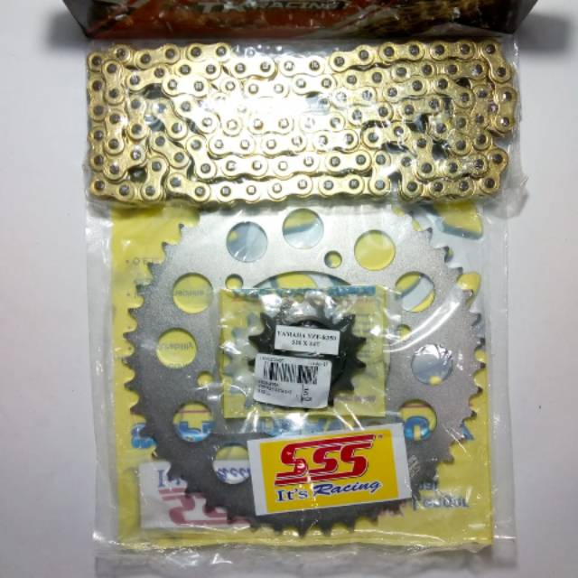 Gear SSS + rantai TK motor R25