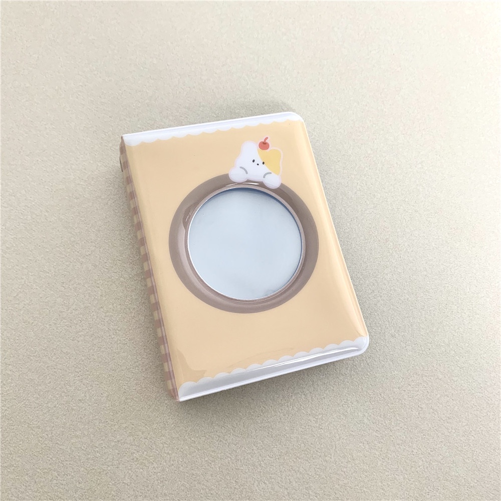 Album Foto Ins 3 Inch 40 Slot Idol PVC Pemegang Kartu Polaroid Album Photocard Kumpulkan Buku
