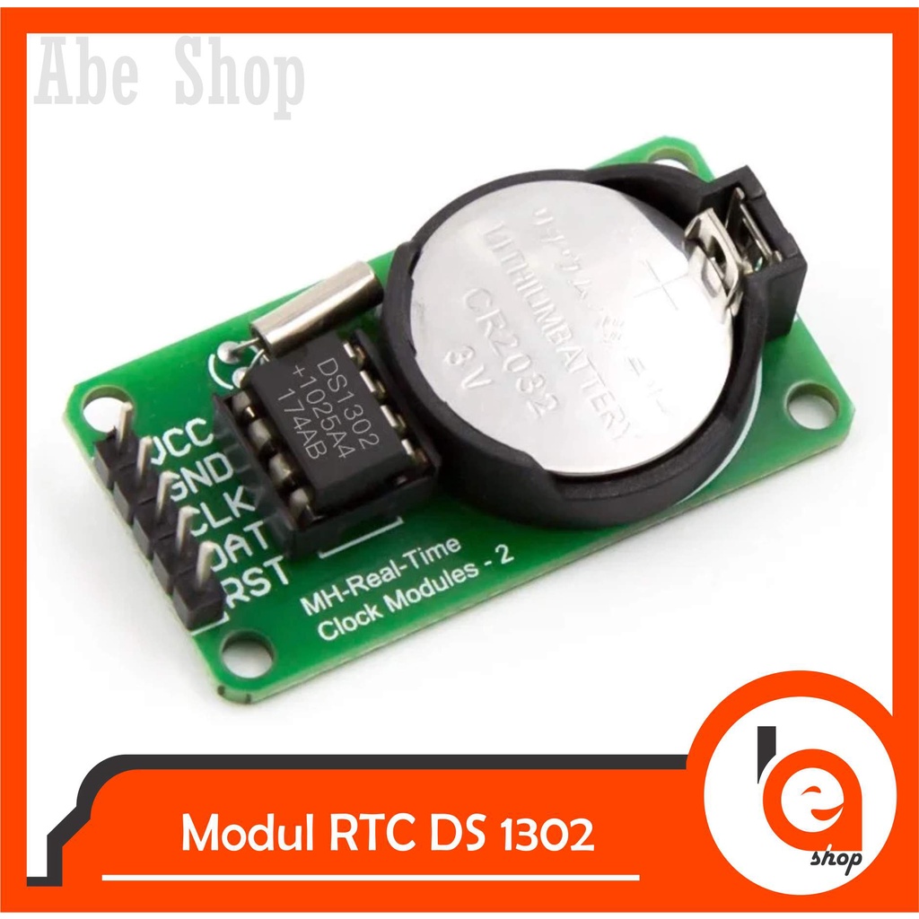 Jual Modul RTC DS 1302 DS1302 Modul Pewaktu Murah Meriah Free Baterai ...