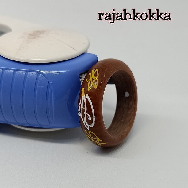 Unik cincin kokka kaukah wafak coklat elegant Berkualitas