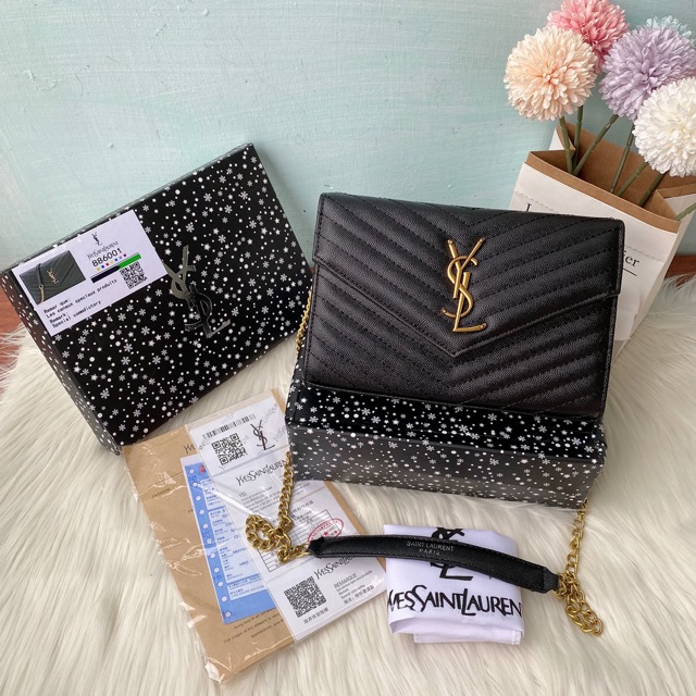 YSL CARLOS ACC GOLD FREE BOX ( 10822 )