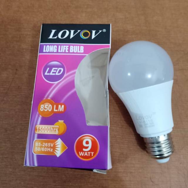 Lampu Led Bulb 9 Watt Lovov