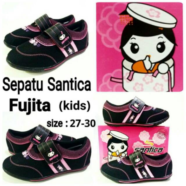 Sepatu sekolah anak wanita santica fujita kids sepatu murah terbaru dan termurah