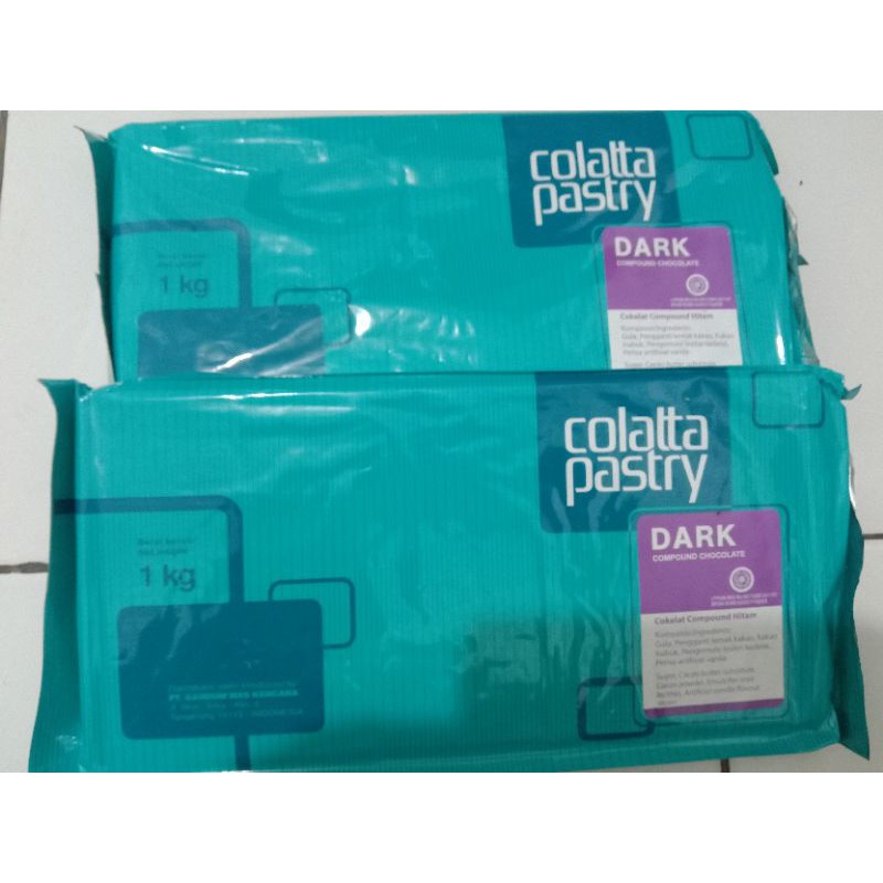

Cokelat batang Collata Pastry Dark 1 kg