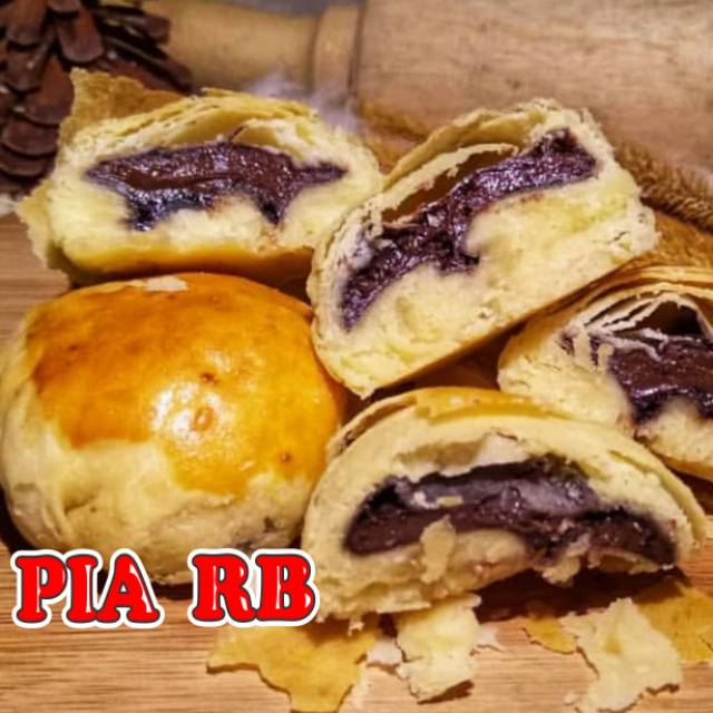 KUE PIA COKLAT / BAKPIA RASA COKLAT / PIA RASA COKLAT / PIA RB COKLAT