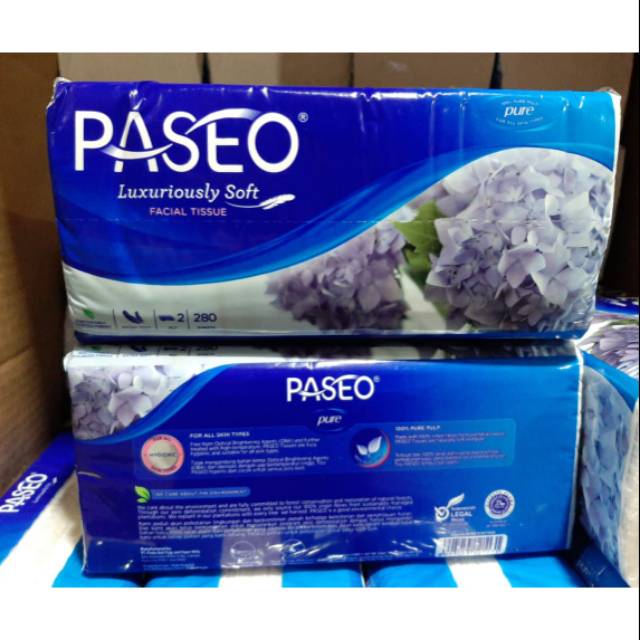 PASEO FACIAL TISSUE ELEGANT 280 sheet 2 ply