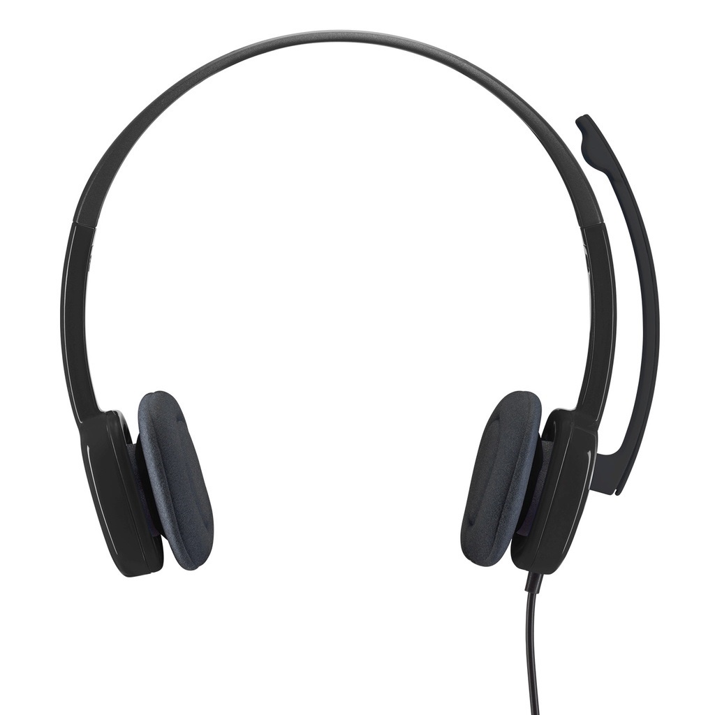 Gramedia Bali - Logitech H151 Stereo Headset - Black