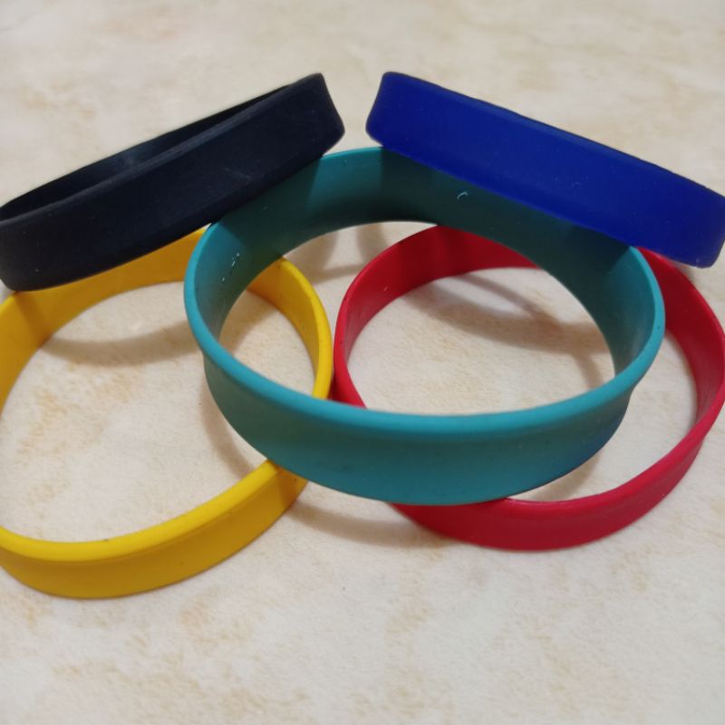 gelang karet polos varian warna#cartinhy