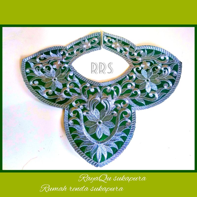 Feb428 Renda Bordir coker murah / renda coker / bordir coker